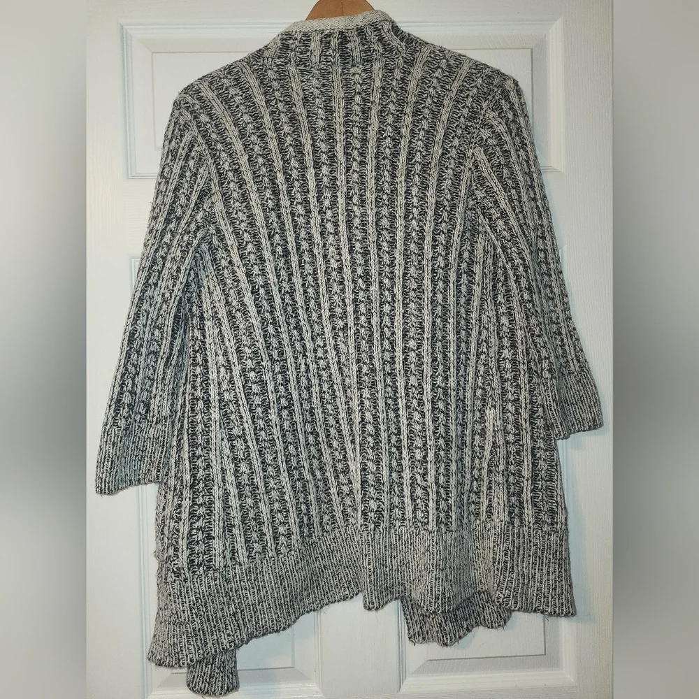 Thakoon for Design Nation Woven Cardigan Sweater Cropped Sleeve Size X Small - Picture 3 of 8